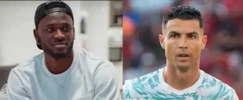 “Ur Papa Go Regret…”- Victor Boniface’s Savage Reply to Ronaldo Comparison Leaves Fans in Stitches