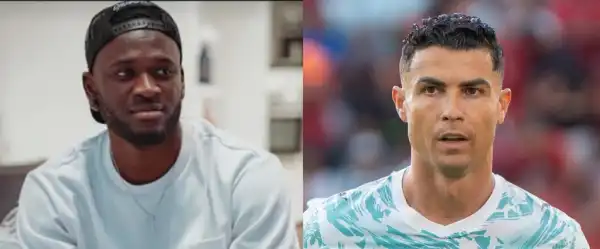 “Ur Papa Go Regret…”- Victor Boniface’s Savage Reply to Ronaldo Comparison Leaves Fans in Stitches