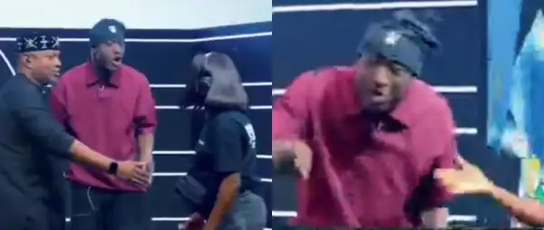 Carter Efe Storms AfriMillions Studio, Demands ₦1.3 Billion Jackpot to Buy Burna Boy’s Lamborghini