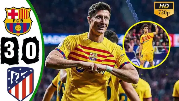 Atletico Madrid vs Barcelona 0  - 3 (Laliga 2024 Goals & Highlights)