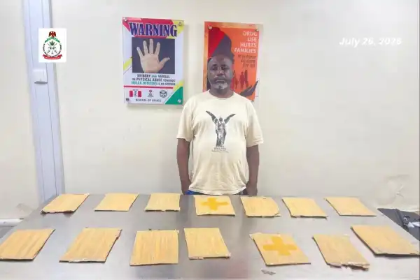 Lagos trader arrested over cocaine concealed in food cartons bound for UK