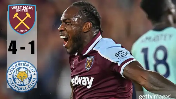 West Ham vs Leicester City 4 - 1 (Premier League  2021 Goals & Highlights)