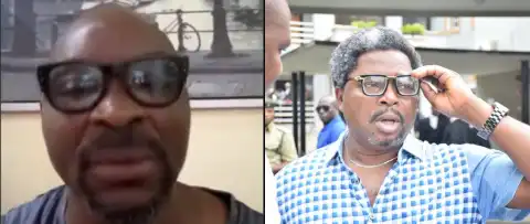 “APC Supporters Are Hungry”- Isaac Fayose Takes A Swipe At Wike’s Aide Lere Olayinka