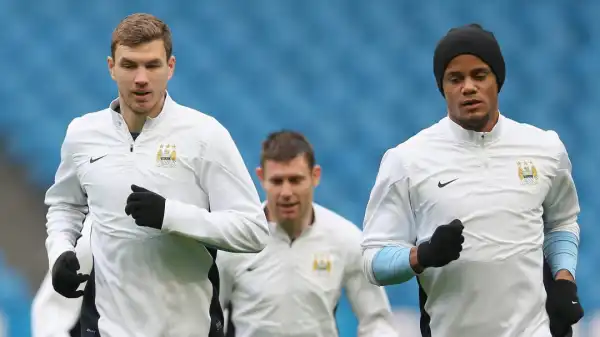 Edin Dzeko reveals why Vincent Kompany was 