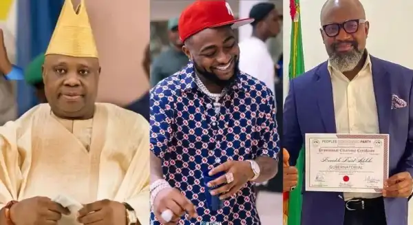 Osun PDP Primary: Davido Ridicules Dele Adeleke As Sen Ademola Emerge Winner