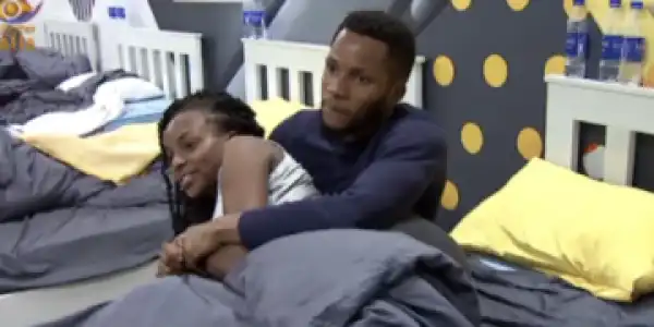 #BBNaija: Video of BrightO and Wathoni having a 
