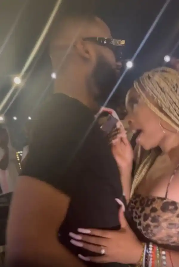 #BBNaija Star Tochi Proposes to US-based Girlfriend Chioma (Video)