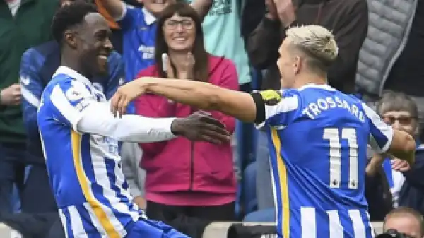 Brighton go third with victory over Leicester