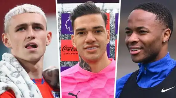 Manchester City Target New Deals For Foden, Sterling And Ederson