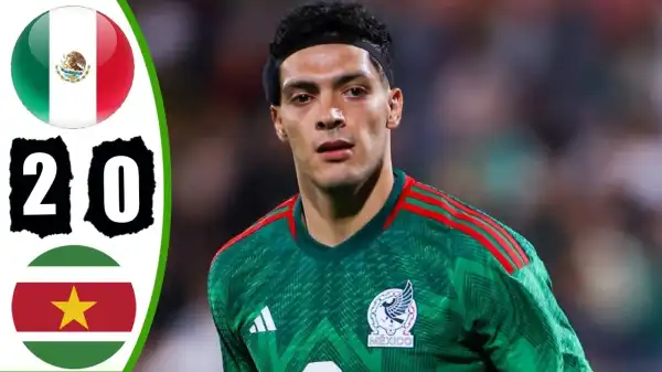 Suriname vs Mexico 0 - 2 (CONCACAF 2023 Goals & Highlights)