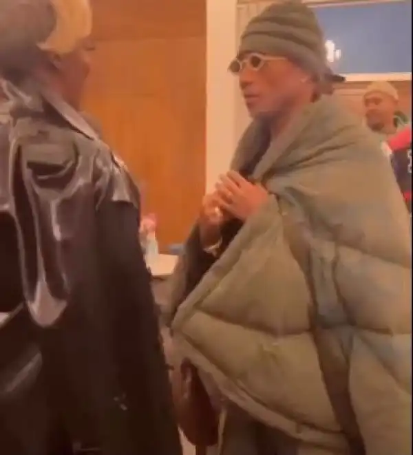 The Moment Tiwa Savage Met Pharrell Williams (Video)