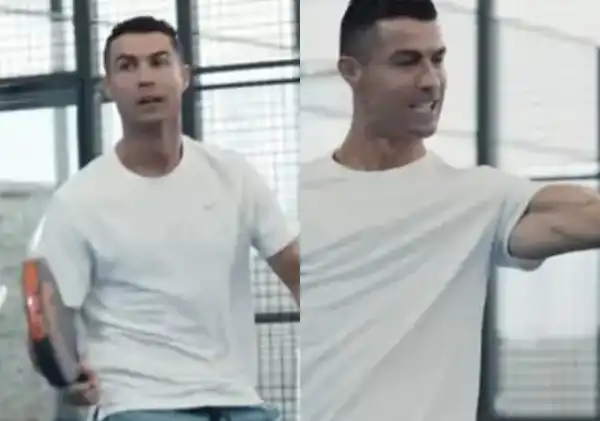 Nigerians reacts to trending video of C.Ronaldo dancing to one of Asake’s new songs