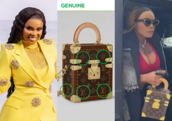 Nollywood Star Iyabo Ojo Called Out Over Alleged Fake Louis Vuitton Bag