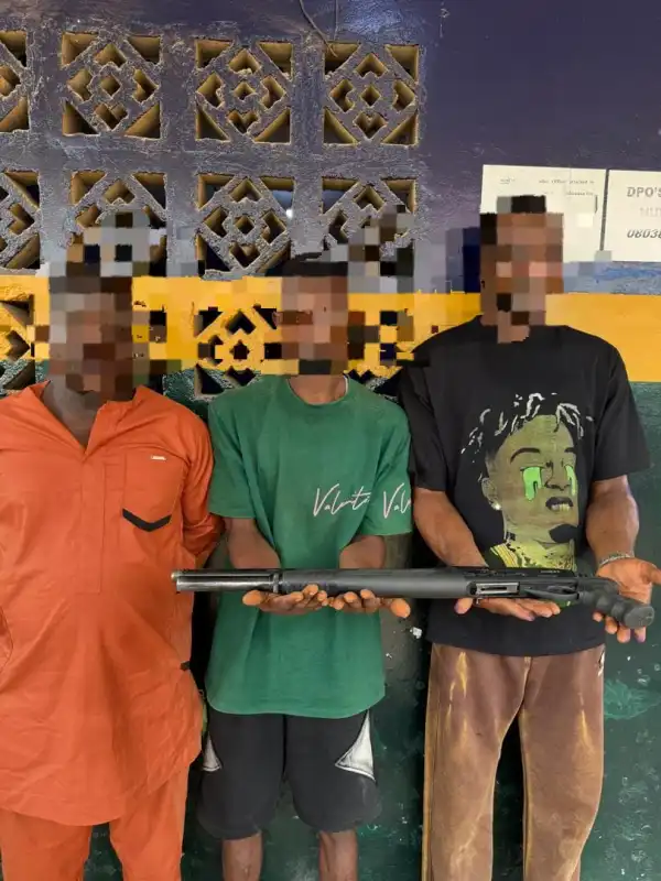 Police arrest five suspected armed robbers in Ibadan, recover exhibits