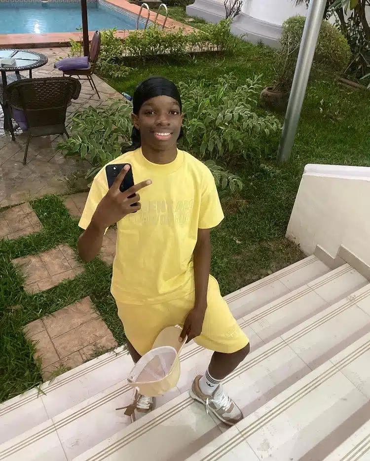 I know my family will never lack — Wizkid’s first son, Boluwatife