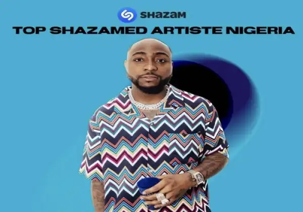 Davido Named The Most Shazamed Nigerian Artiste in 2021