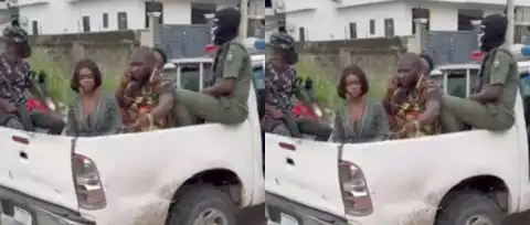 Drama as Police Crash Nollywood Set, Arrest Lead Actors Mid-Shoot