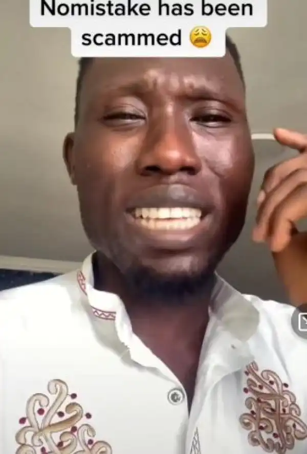 Comedian No Mistake Cries Out After His Bank Account Was Emptied By Fraudsters (Video)