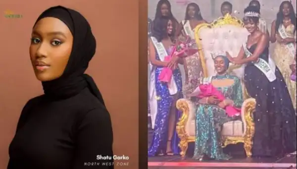 18-Year-Old Hijab Model Shatu Garko Wins Miss Nigeria 2021
