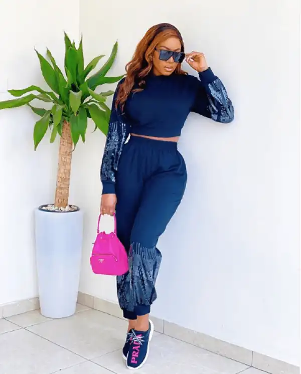 Actress, Chika Ike Looking Seductive in Lockdown Mode (Photos)