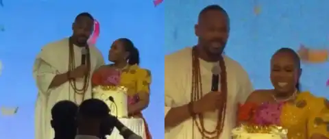 “Toyosi Said No!” – Actor Daniel Etim Effiong Shares Emotional Love Story At Wife’s 40th Birthday