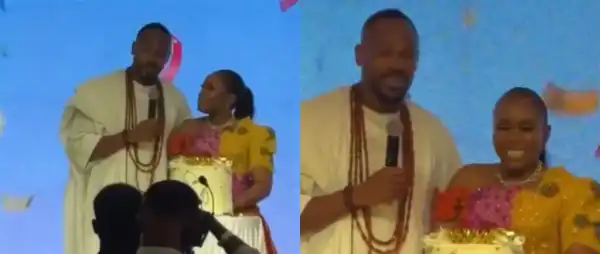 “Toyosi Said No!” – Actor Daniel Etim Effiong Shares Emotional Love Story At Wife’s 40th Birthday