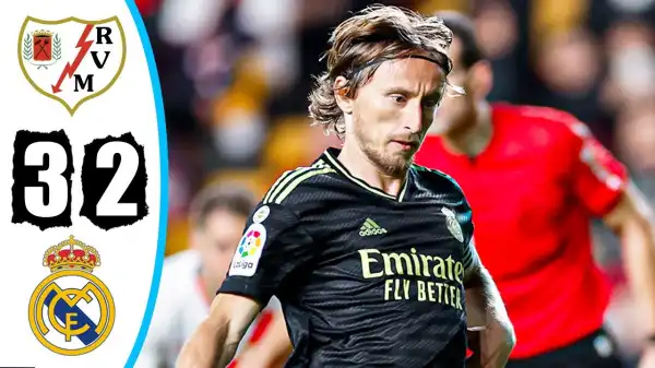 Rayo Vallecano vs Real Madrid 3 - 2 (LaLiga 2022 Goals & Highlights)