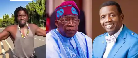 “You Changed Because Tinubu Is President”- VeryDarkMan Accuses Pastor Adeboye of Double Standards Over Tinubu Comments