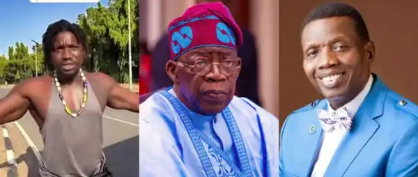 “You Changed Because Tinubu Is President”- VeryDarkMan Accuses Pastor Adeboye of Double Standards Over Tinubu Comments