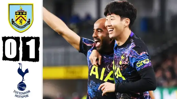 Burnley vs Tottenham 0 - 1 (EFL Cup 2021 Goals & Highlights)