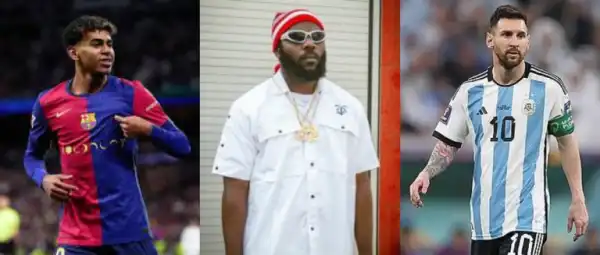 “Lamine Yamal Is Better Than Messi”- Odumodublvck Claims