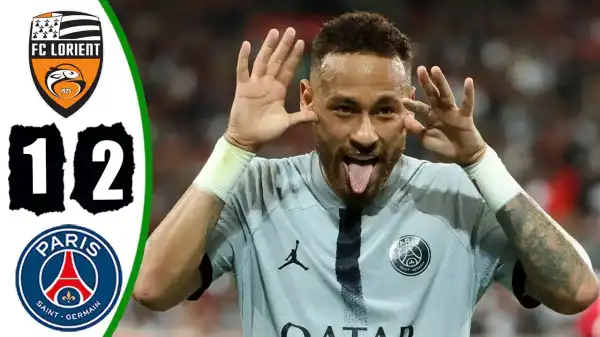 Lorient vs PSG 1 - 2 (Ligue 1 2022 Goals & Highlights)