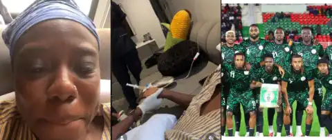 Teni Recieves IV Drip, Blames Shatta Wale And Ghanaians For Nigeria’s Loss