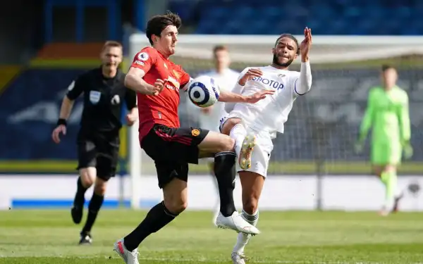 Harry Maguire equals Man United club record against Leeds United
