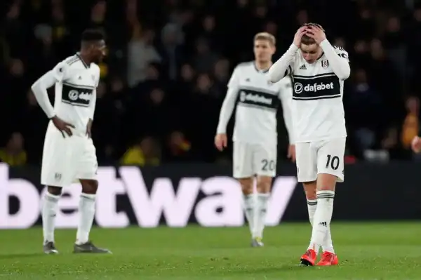 Fulham relegated from Premier League after home defeat to Burnley
