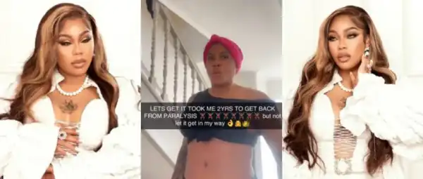 Toyin Lawani Shares Inspiring Recovery Journey After 2-Year Battle with Paralysis