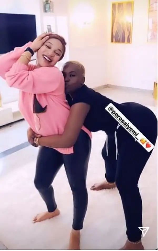 Actress Tonto Dike And Tuface