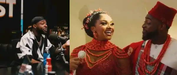 Singer Davido Lauds Chioma For Being An ‘Understanding’ Wife