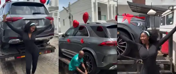 “Congratulations to Her” – Jojooflele Reportedly Buys Brand-New Mercedes-Benz GLE, Fans React