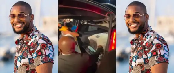“This Is Not Ordinary O”- Reactions Trail Man’s Action At Alexx Ekubo’s Funeral