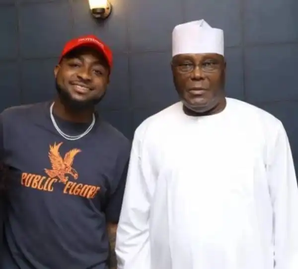 Atiku Hails Davido For Raising Funds For Charity