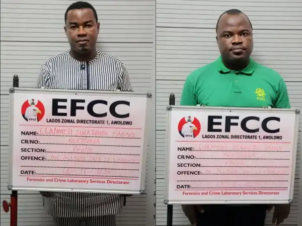 EFCC arraigns two bank officials over alleged $306,667, €50,250 fraud
