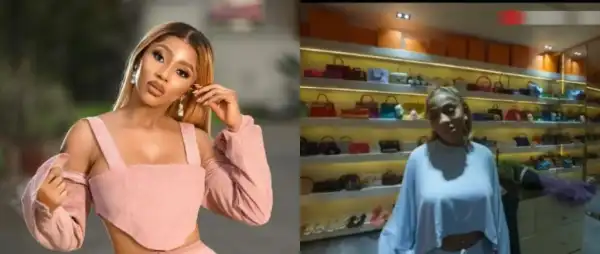 “Fake Life Everywhere”- Netizens React As Mercy Eke Flaunts Designer-Filled Closet