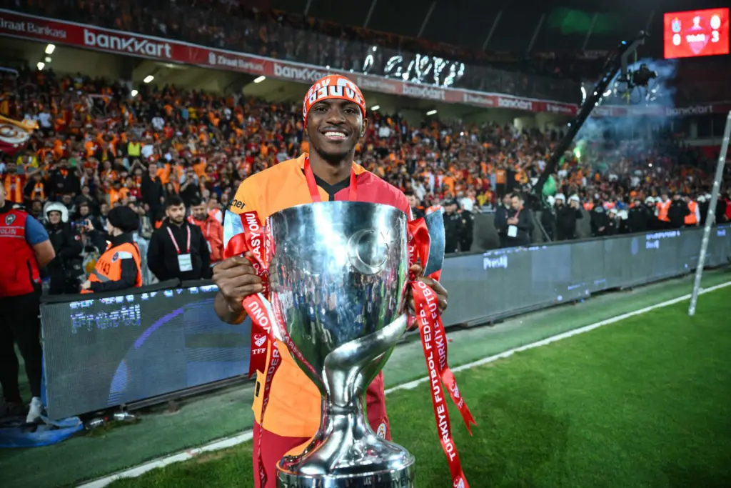 Turkey: Osimhen makes history, equals Gomis, Icardi’s records after winning title