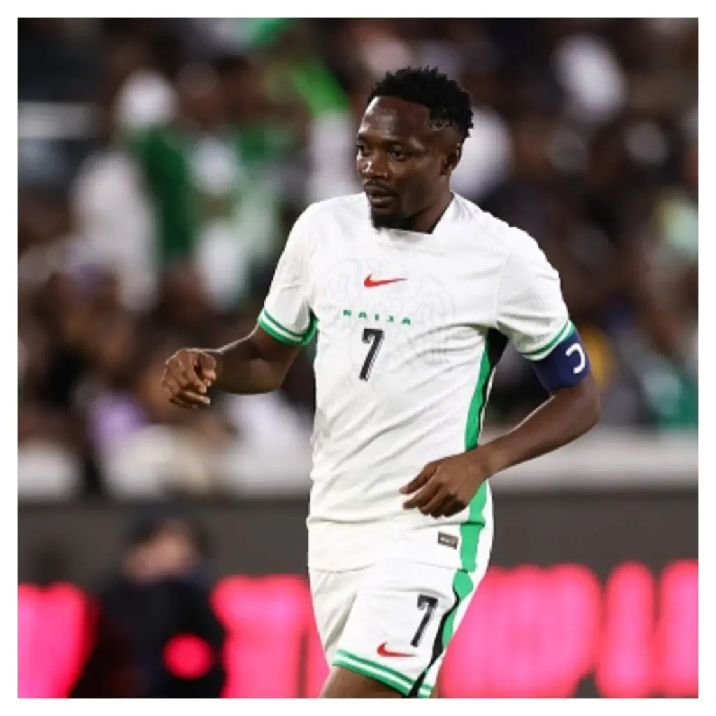 Unity Cup 2025: Ahmed Musa leaves Super Eagles camp after substitute appearance against Ghana