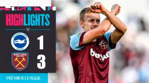 Brighton vs West Ham United 1 - 3 (Premier League Goals & Highlights)