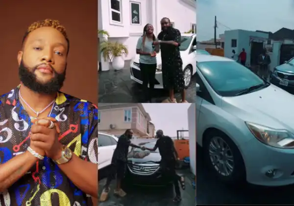 Singer Kcee Gifts Band Members Brand New Car On Valentine’s Day