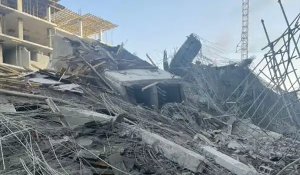 Three Injured As Uncompleted Building Collapses In Port Harcourt