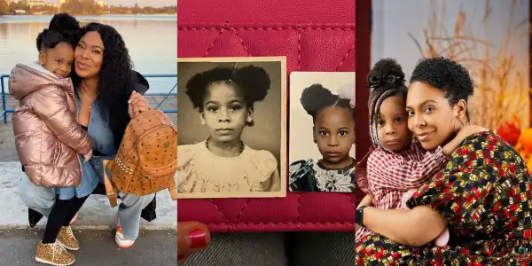 TBoss Shares Photo Showing Her Striking Resemblance With Her Daughter