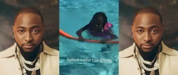Davido’s Niece Melts Hearts Asking For His Song On Christmas Vacation